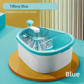 Manual Can Opener (Color: Upgrade Blue)